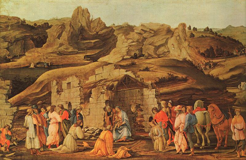 Filippino Lippi The Adoration of the Kings China oil painting art